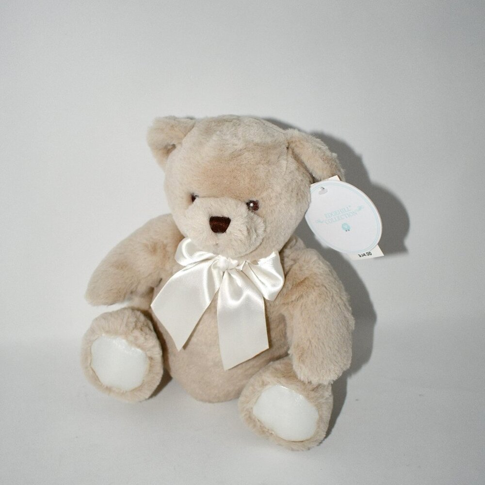 Edgehill Collection 13" Musical Bear Plush in Tan # YT4ES501L NWT   Details: Emb